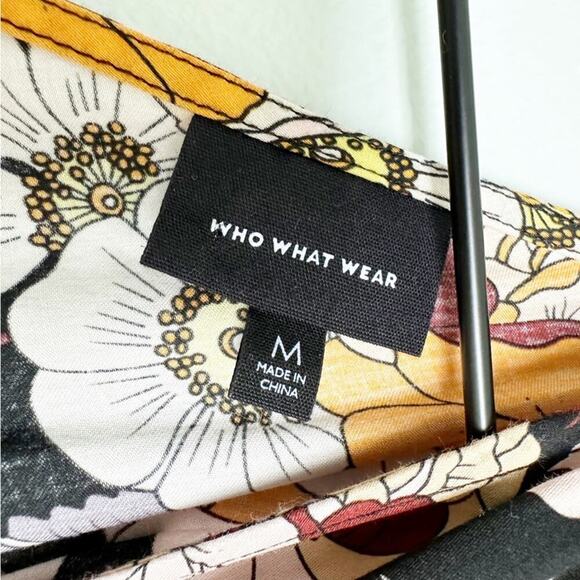 Who What Wear x Target Floral Flowy Midi Dress - Picture 6 of 7